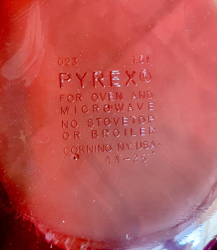 Refractario Pyrex Nuevo Tipo Cazuela.