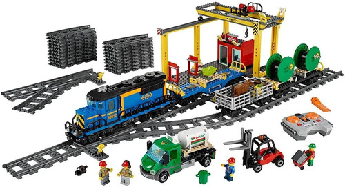 Tren De Juguete Lego City Cargo Train 60052