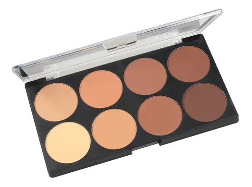 Kiss Ny Rk 3d Contour Artist Powder Medium Dark Paleta 28,8g