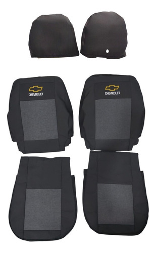Cubre Asientos Chevrolet Aveo Hatchback 2024 Negro
