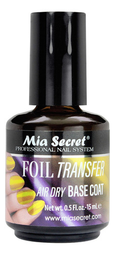 Foil Transfer Air Dry Base Coat Mia Secret