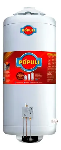 Termotanque multigas Ecotermo Pópuli Populi 70 CS blanco 70L