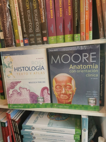 Imagen 2 de 7 de Moore+ross Anatomia Con Orientacion Clinica+histologia