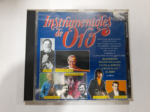 Cd Instrumentales De Oro Santo Y Johnny, Al Hi En Formato Cd