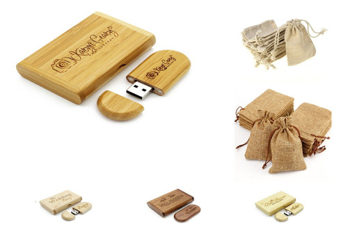 Pendrive Personalizado 8 Gb 2.0 Gravamos Logomarca + Brinde. Cor Carbonized