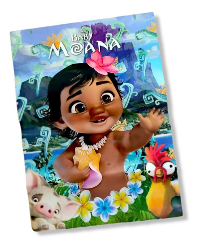 Moana Bebé Fiesta Decoración Afiche Póster Maui Globo 
