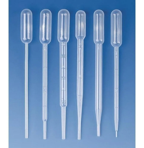  Gotero Pipeta Pasteur Plástica 3 Ml Paq X 20