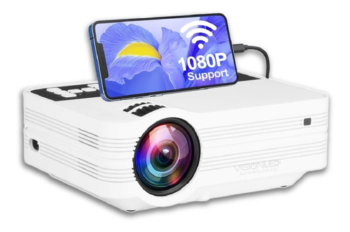 Proyector Led Android Wifi Hd 2k Lúmenes