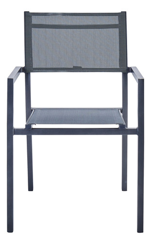 Silla De Comedor Para Terraza Jardín De Aluminio Durable