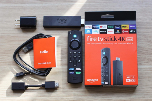 Fire Tv Stick 4k Max Wifi 6 Control Remoto Por Voz Gen 2021 Color Negro