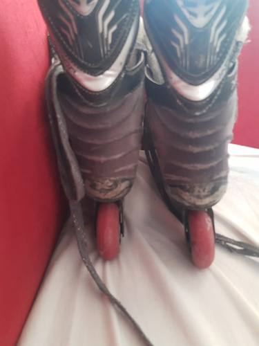 Patines En Línea Bauer Roller Hockey 4 D Equivalente A 36 Argentino 7.268 Cm Gris Oscuro (Usado)