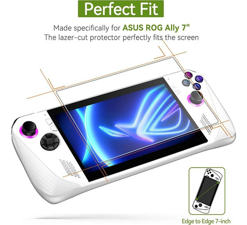 Funda Protectora De Pantalla Eva Portátil Para Asus Rog Ally