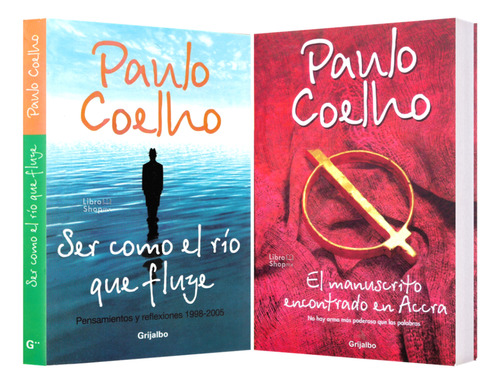 Paulo Coelho Ser Como Río Que Fluye + Manuscrito Accra