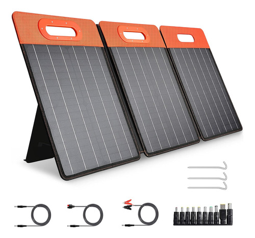 Sf60 Panel Solar Portátil, Cargador Solar Monocristali...