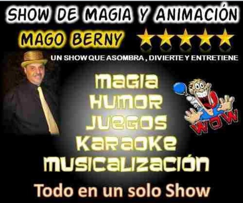 Animador De Fiestas, Show De Magia, Humor, Baile, Karaoke