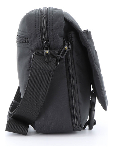 Bolso De Viaje Nat Geo Front Expander Pro 3l Resiste El Agua Color Negro Lisa