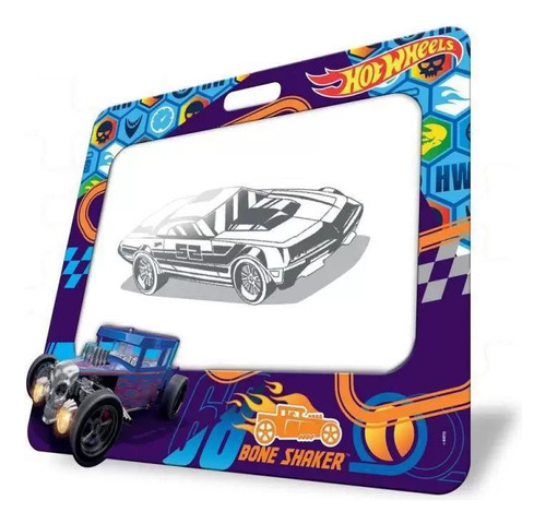 Lousa Radical Hot Wheels Com Quebra Cabeça Fun - F0067