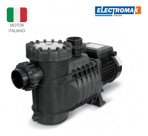 Motobomba Para Piscina 1,0 Hp Vulcano - Electromak