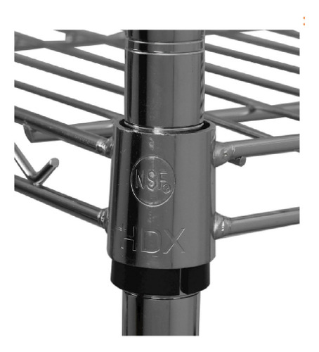 Rack Estante Industrial De 6 Niveles Soporta 158 Kg X Repisa