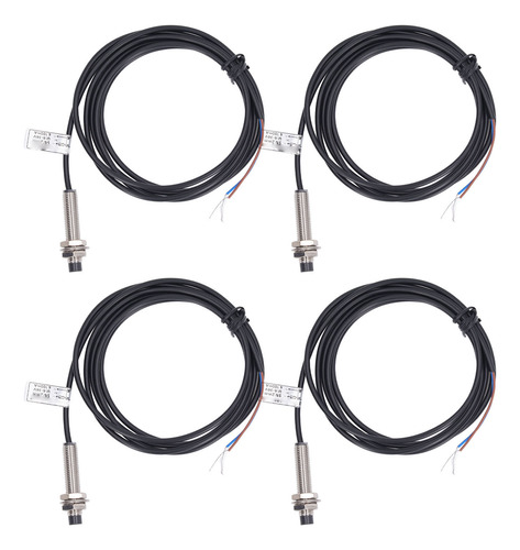 Sensor De Proximidad Nc De 2 Hilos, 4 Juegos, Inductivo De 8