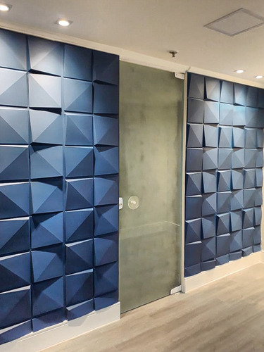 Imagem 6 de 10 de Kit 5m² Revestimento Autocolante Painel Ilove3d Luxo 50x50cm