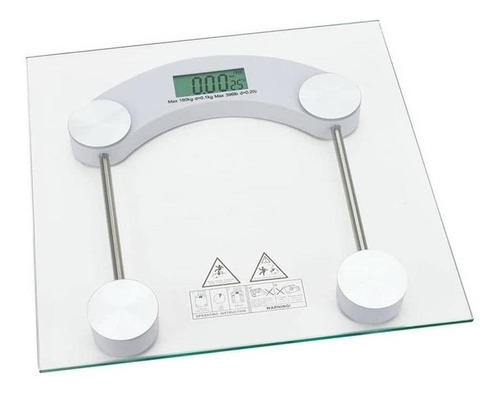 Balança Corporal Digital Vidro Temperado Banheiro Até 180kg