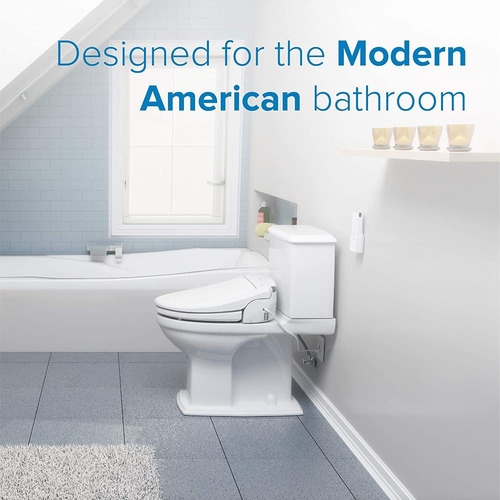 Asiento De Inodoro Con Bidet Brondell Swash