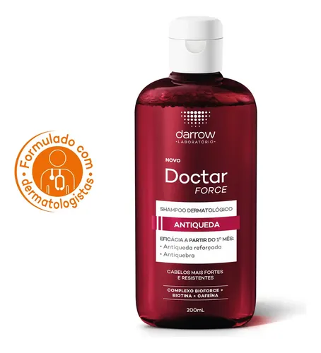 Shampoo Antiqueda Dermatológico Darrow Doctar Force 200ml