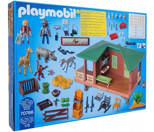 Playmobil Estacion Ranger Wild Life Vida Salvaje 70766 175pz