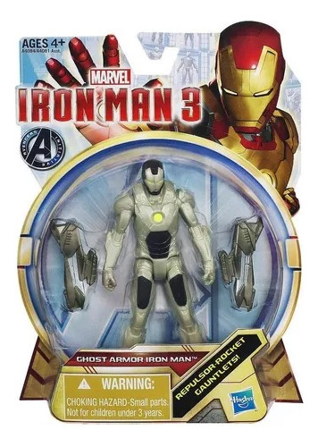 Iron Man 3 Figura Muñeco Articulada Marvel Original Hasbro 