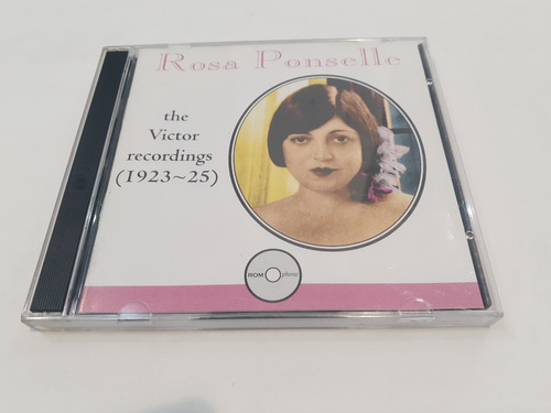 The Victor Recordings 1923-25 Rosa Ponselle 2cd 1993 Uk Mint