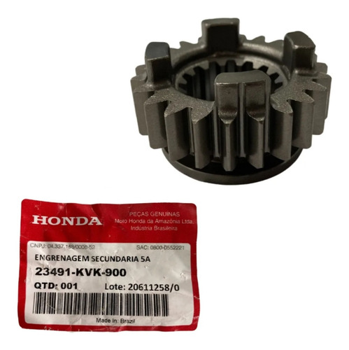 Engrenagem Secundaria Da 5a Cb300/xre300 Original Honda