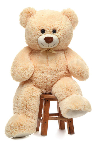 Toys Studio - Adorable Oso De Peluche Gigante, De 36 Pulgad. Color Beige