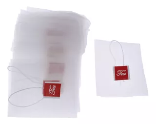 100 Bolsitas Para Te 5.5x7 Cm Bolsa Infusion Cierra Facil