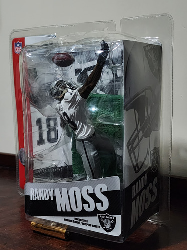 Mcfarlane Nfl Randy Moss Oakland Raiders W S11 2005 B (Usado)