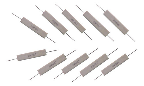 Peças De Resistor De Potência Cerâmica 10w