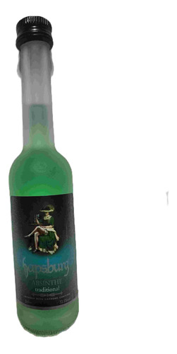 Botellita Miniatura Absenta Hapsburg Tradicional.