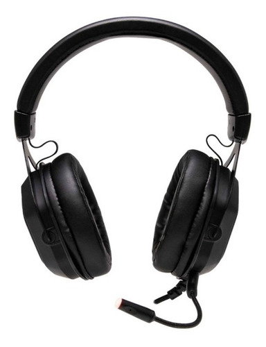Imagen 1 de 4 de Diadema Gamer Balam Rush Hesix Negro Usb Rgb 7.1 Spectrum