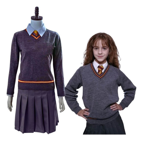 Traje Hermione Granger Gryffindor  Uniforme Hermione Granger