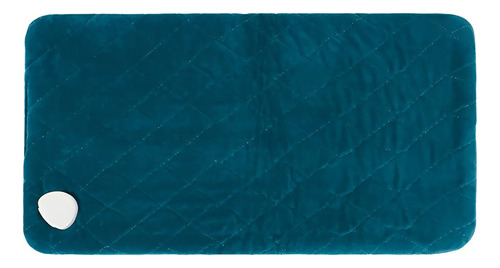 Almohadilla Térmica Eléctrica 6 Niveles Temperatura Color Turquesa