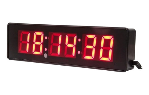 Relógio Cronometro Digital Led Parede Mesa Com Controle