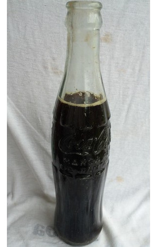 Garrafa Antiga Coca-cola - Alto Relevo Déc 60 - 290 Ml - X34 (Usado)