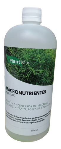 Macronutrientes Plantmix 1 L Para Acuarios Plantados