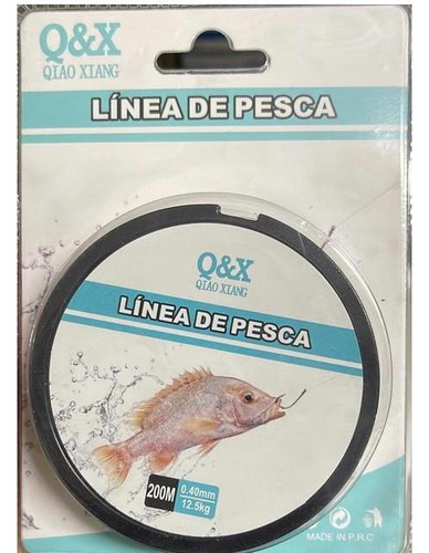 Hilo Pescar Multiuso Nylon 0.40mm 200m