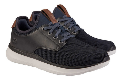 Zapatos Skechers Loafer Memory Foam Para Caballero Original