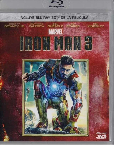 Iroman 3 -blu-ray 3 D Original