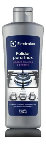 Polidor Inox Electrolux Geladeiras Fogoes Fornos 200ml