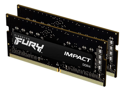 Memoria Ram Kingston Fury Impact Ddr4 32gb (2x16gb) 2666mt/s