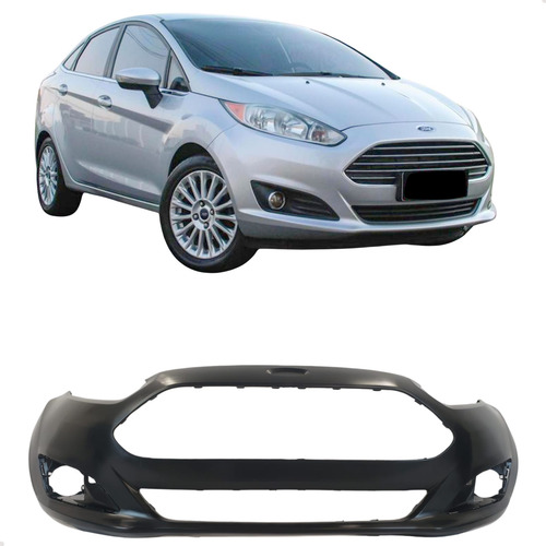 Parachoque Dianteiro Ford Fiesta Sedan 1.6 Titanium 2015