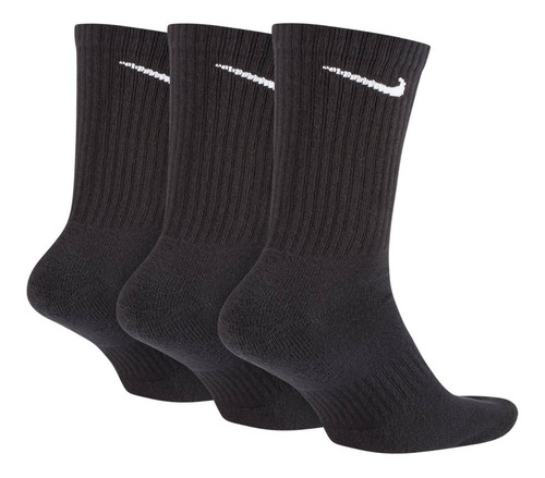 Imagen 2 de 2 de Calcetines Nike Largas Everyday Pack 3 Pares Original